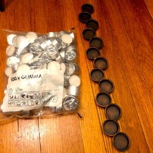 Brass vintage candle holder